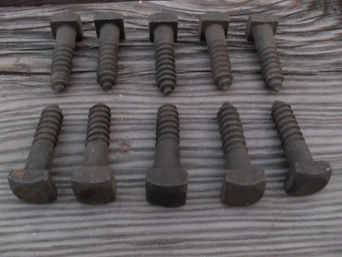 Square head lag bolt /screw 5/8&#034; x 2-1/2&#034;  (10 pcs) for sale