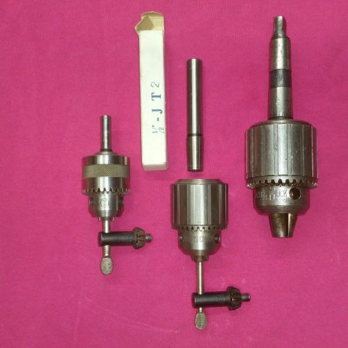 Drill Chucks, Key, Lot of 3