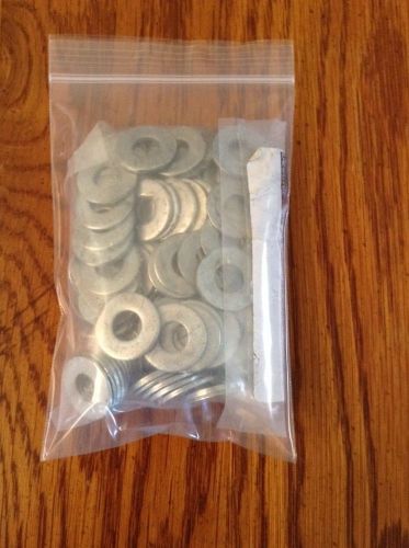 Steel Flat Washer, Hot Dipped Galvanized Finish, 3/8&#034; Screw Size, 7/16&#034; ID 1&#034; OD