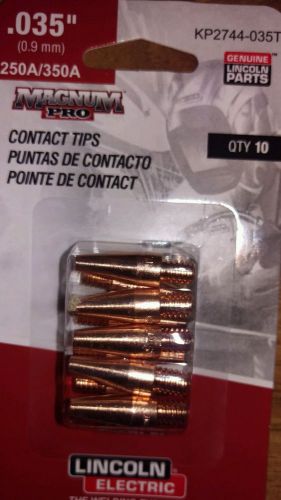 Lincoln KP2744-035T .035 Magnum Pro  MIG Welding Contact Tips 10 Pk NIB