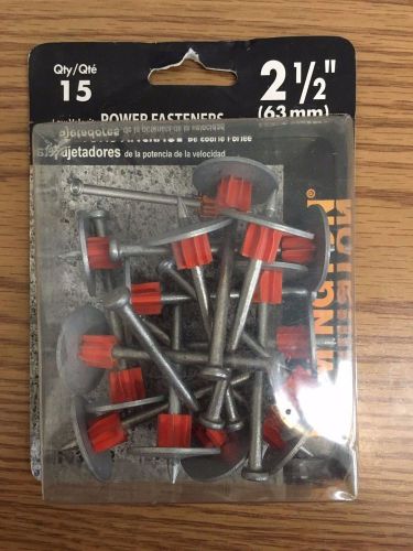 Remington Low Velocity Power Fasteners 2 1/2&#034; Qty 25