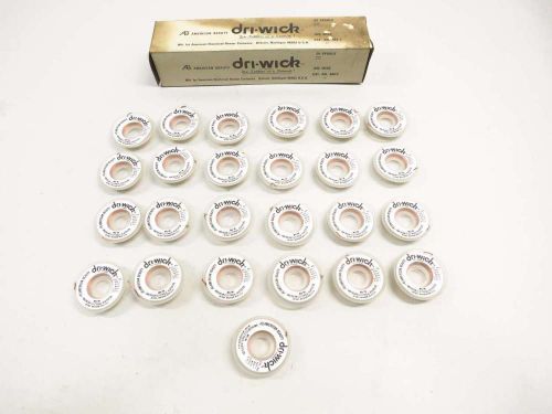 NEW SET 25 AMERICAN BEAUTY 484-1 DRI-WICK 5FT 0.025IN DESOLDERING BRAID D520893