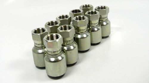 Fjx-08-08 (x10) 1/2&#034; hose #8-jic 37° female swivel hydraulic hose fittings for sale