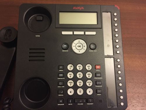 Avaya 1416 black telephones 1416d02a-003 700469869 for sale