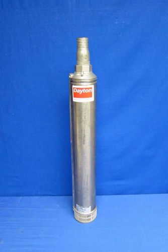 DAYTON 1LZN9 Submersible Pump, 25GPM, 2HP, Pump End