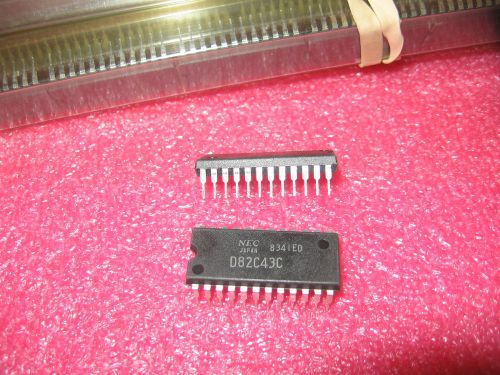 QTY: 14 UNITS P/N D82C43C NEC IC DIP-24 PINS