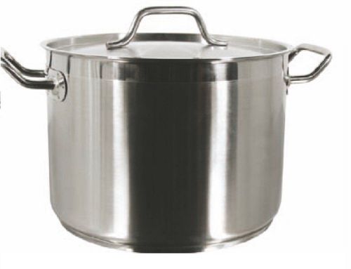 POT W/ LID 18/8 STAINLESS STEEL MULTIPLE SIZES 8 qt TO 100 qt (20 qt)TSLSPS020