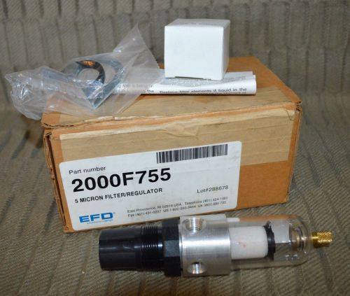 NIB New EFD 5 Micron Air Filter / Regulator Part# 2000F755