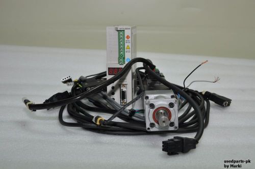 MITSUBISHI SERVO MOTOR DRIVER MR-C10A 100W &amp; HC-PQ13B MOTOR &amp; ATG PGX42-N-35