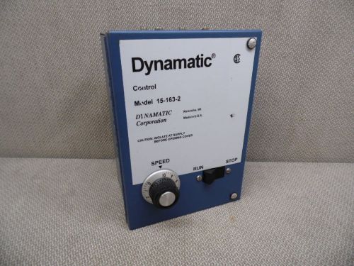 EATON DYNAMATIC 15-163-2 NEW SPEED CONTROL RUN/STOP