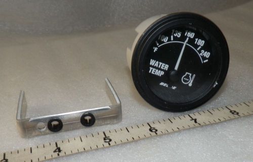 dash boad Water TempGage 2.25&#034; Dial Dia.w/ scuffs +bracket Beede 945329 (Loc37)