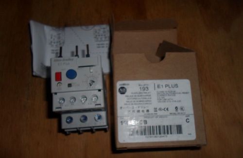 ALLEN BRADLEY 193-EEDB OVERLOAD (NEW IN BOX)