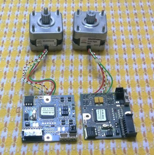 SONCEBOZ 6540R460 6540R435 STEPPER MOTOR w/ 33705 DRIVER BOARD 2 pcs (#1505)