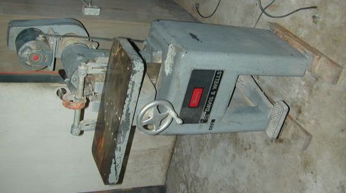 Davis and Wells single spindle horizontal boring machine