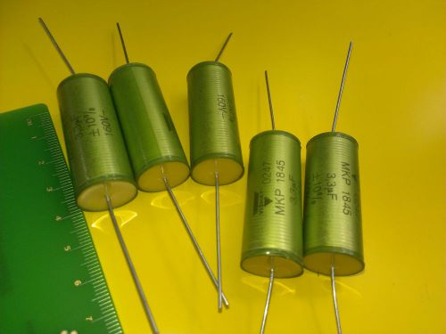 [5 pcs]Vishay- ROEDERSTEIN MKP1845 3,3uF 160V  Polypropylene Capacitors Axial