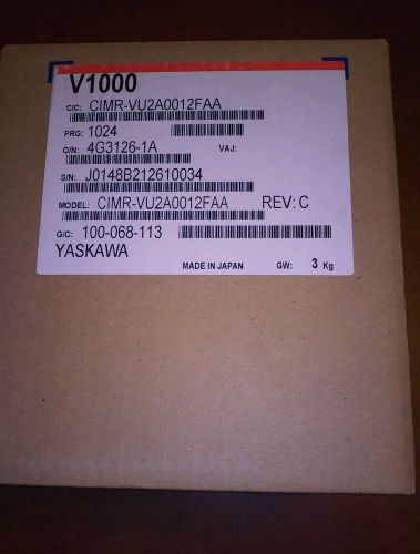 YASKAWA V1000 AC DRIVE INVERTER NIFSB