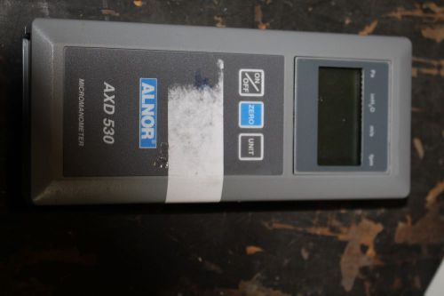 ALNOR AXD350 MICROMANOMETER