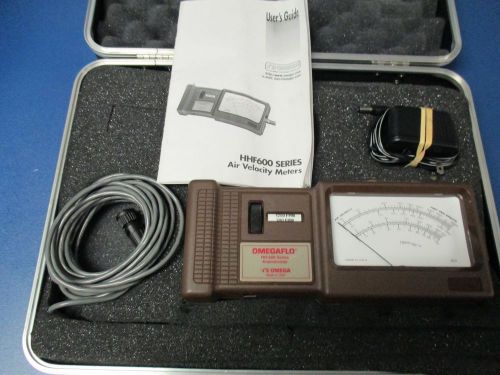 Omegaflo HH-600 Series Anemometer, Model # HHF618