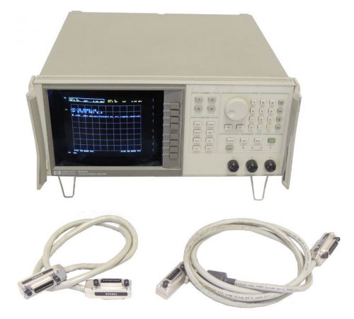 HP Agilent 8757D Scalar Network Analyzer 10MHz-110GHz GPIB Cables / Warranty