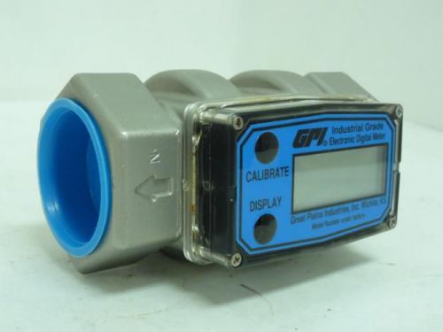 156207 New-No Box, GPI G2S15N09GMB Industrial Grade Flowmeter, 1-1/2&#034; NPT