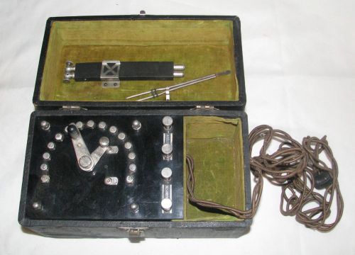 ANTIQUE RESISTOR CAPACITOR TESTER MACHINE FISCHER Scientific Electric