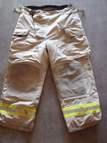 36x28 Lion Pants- FIREFIGHTER TURNOUT Bunker Gear - Nomex Liner #7 Halloween