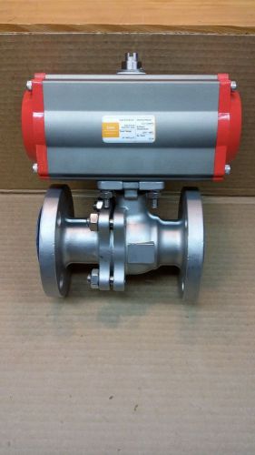 RFS 1-1/2&#034; Ball Valve with Pneumatic Actuator