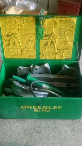 Greenlee 882 Hydraulic Bender Rigid and EMT Good Condition