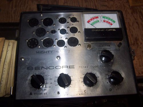 Tube Tester !! Sencor TC142  Mighty Mite V