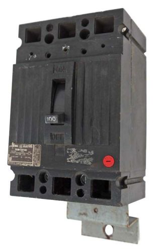 General Electric TEB132100 Industrial 3-Pole 100A 240VAC Circuit Breaker Module