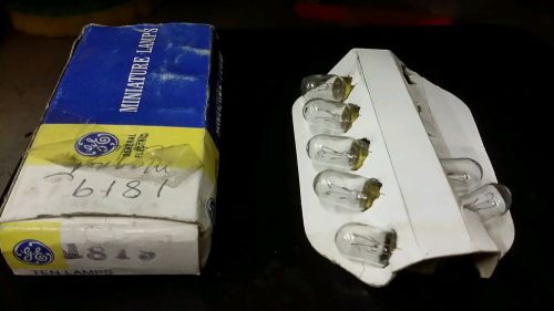 GE Minature Lamps 1819  7 pcs