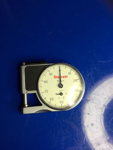 STARRETT 1010 POCKET DIAL THICKNESS GAGE