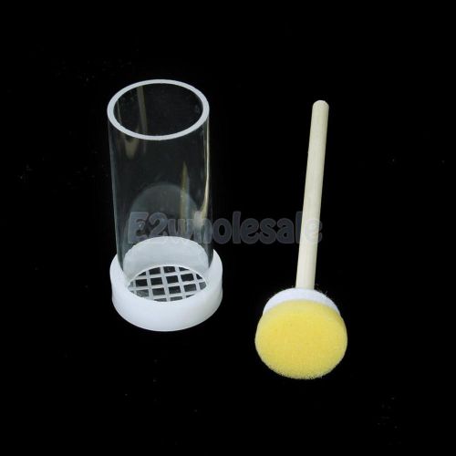 Bee queen marking cage bottle with plunger beekeeping beekeeper tool random for sale