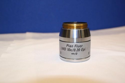 HIGH QUALITY, LEICA PLAN FLUOR LWD 10 0.20 EPI IK  MICROSCOPE OBJECTIVE