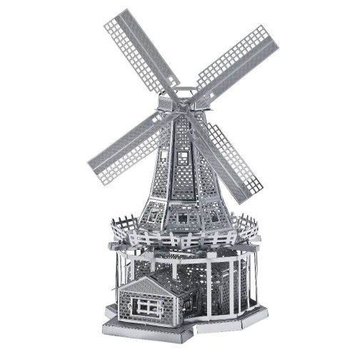 ZOYO 3D DIY Windmill Model Metallic Nano Metal Puzzle Jigsaw Office Desk Toy