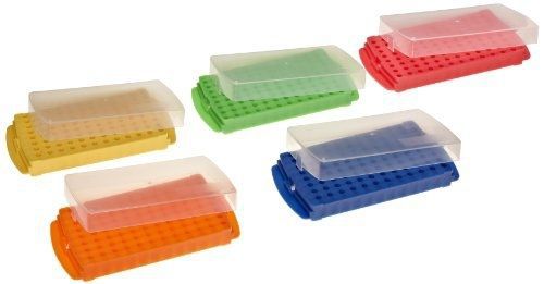 Heathrow Scientific HD2345A Polypropylene 5 Piece Reversible Rack Assorted