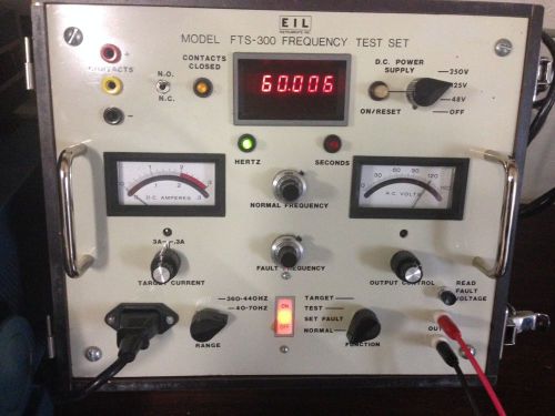 EIL/Multi Amp FTS-300 Frequency Test Set, TESTED!