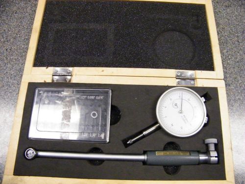 Grad Dial Indicator 0.7&#034; - 1.4&#034; Bore Gage .0005&#034;  Engine Cylinder Hole Gauge