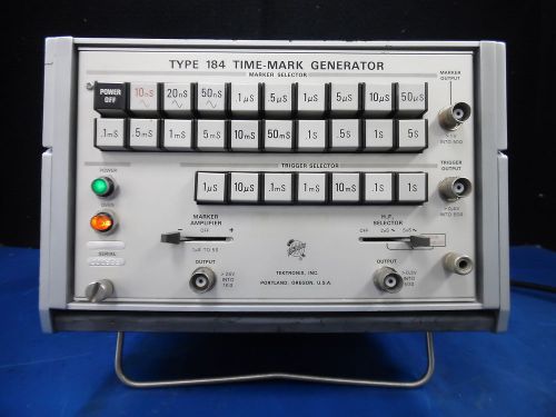 TEKTRONIX TYPE 180 TIME-MARK GENERATOR SN: 002968