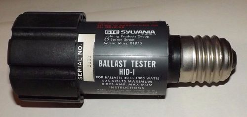 BALLAST TESTER, Mogul Base