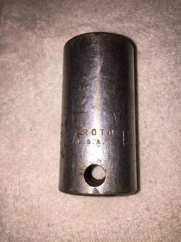 Vintage Proto 1/2&#034; Drive Impact Socket. 5340. 1 1/4&#034;