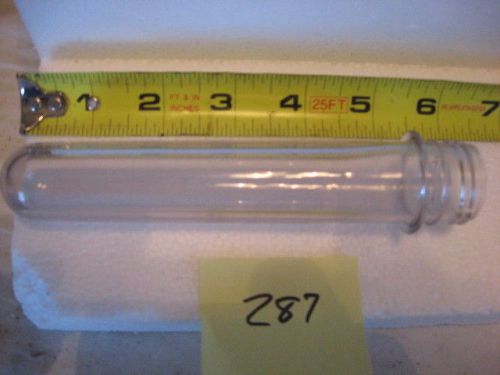 New test tube plant starter plastic 5 inch, 30ml, 1.5 fluid oz, 35 pieces.inv287 for sale