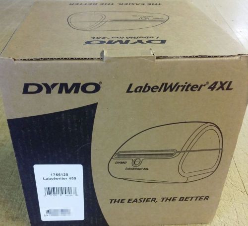 NEW! DYMO LabelWriter 450 4XL Wide Format Label Printer 1755120 +Labels! HighDef