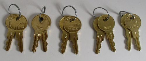 (10) Ilco N54G Precut ES201 Key for Dominion Lock, Fort Pre-Cut Lot of 10