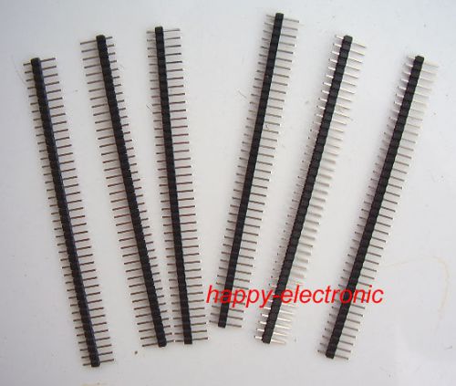 10 pcs. 40 Pin 2.54 mm Male Single Row Pin Header Strip PCB