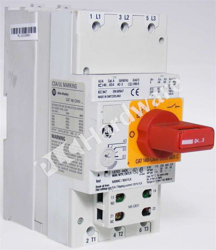 Allen Bradley 140-CMN-6300 /C Motor Protection Circuit Breaker 40.0 - 63.0A