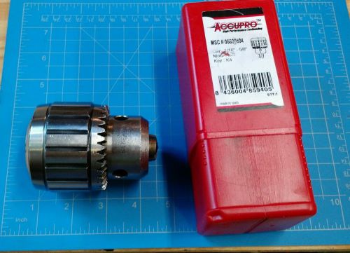 Accupro 1/16&#034;-5/8&#034; 3JT JT3 JacobsTaper Ball Bearing Drill Chuck machinist tool