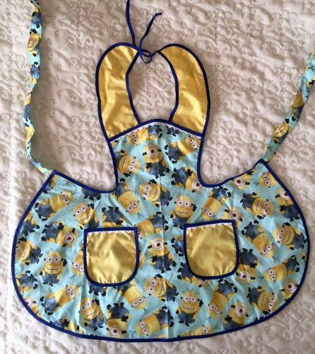 Minion Minions Apron Kids Apron Children&#039;s Apron Size 5/6T