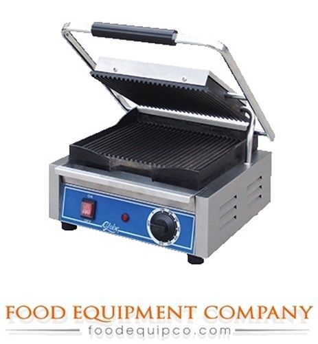 Globe GPG10 Bistro Panini Grill  single  countertop  10&#034; x 10&#034; surface size