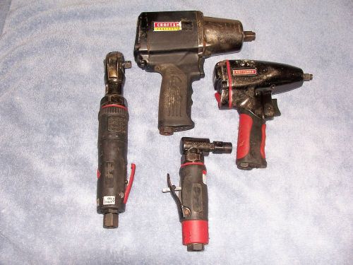 Craftsman Lot Of 4 Heavy Duty Air Tools Lot #1